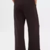 Curvy 365 hooggetailleerde broek met plooien