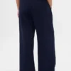 Curvy 365 hooggetailleerde broek met plooien