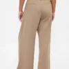 Curvy 365 hooggetailleerde broek met plooien