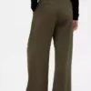 Curvy 365 hooggetailleerde broek met plooien