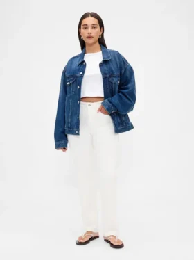 Curvy High Rise '90s Slim Straight-Jeans