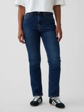 Curvy High Rise ’90s Slim Straight-Jeans
