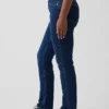 Curvy High Rise '90s Slim Straight-Jeans