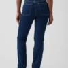 Curvy High Rise '90s Slim Straight-Jeans