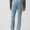 Curvy High Rise '90s Slim Straight-Jeans