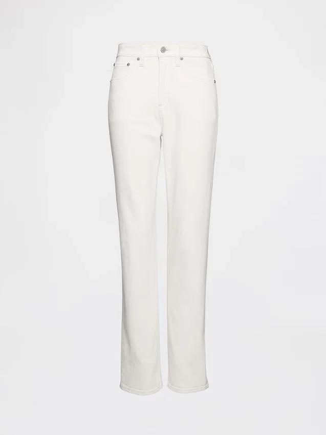 Curvy High Rise '90s Slim Straight-Jeans