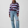 Curvy High Rise Barrel-Jeans