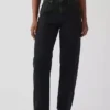 Curvy High Rise Barrel-Jeans