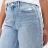 Curvy High Rise Barrel-Jeans