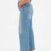 Curvy High Stride wijde enkellange Jeans