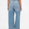 Curvy High Stride wijde enkellange Jeans