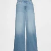 Curvy High Stride wijde enkellange Jeans