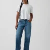 Curvy lage taille '90s losse Jeans