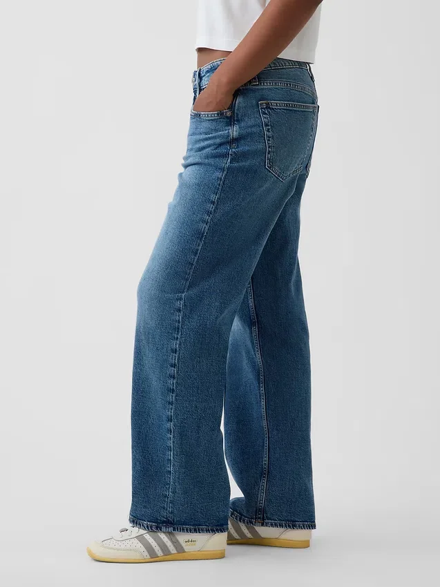 Curvy lage taille '90s losse Jeans