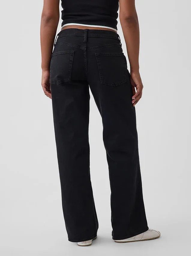 Curvy lage taille '90s losse Jeans