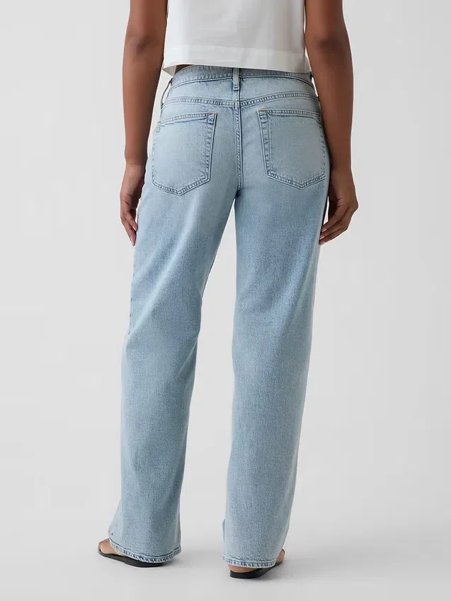 Curvy lage taille '90s losse Jeans