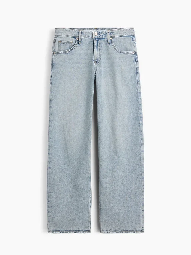 Curvy lage taille '90s losse Jeans