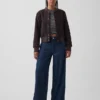 Curvy mid-rise ultrazachte baggy Jeans