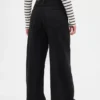 Curvy mid-rise ultrazachte baggy Jeans