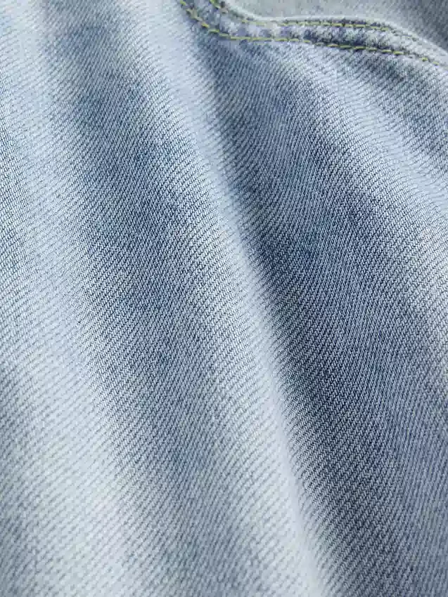 Curvy mid-rise ultrazachte baggy Jeans