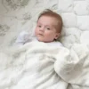 De Gilded Bird Safari Toile bamboe babydeken