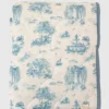 De Gilded Bird Spring Toile gewatteerde speelmat