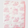 De Gilded Bird Spring Toile gewatteerde speelmat
