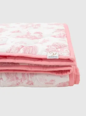 De Gilded Bird Spring Toile gewatteerde speelmat