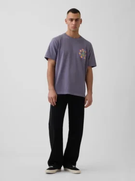 De La Soul T-shirt met print in relaxte pasvorm