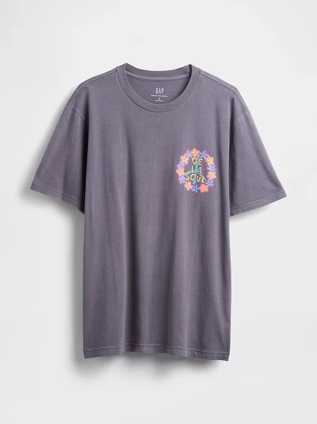 De La Soul T-shirt met print in relaxte pasvorm