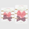 De Marilyn-hoofdband met strik-set