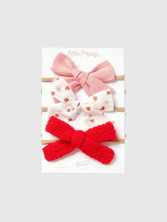 De Rosie-hoofdband met strik-set