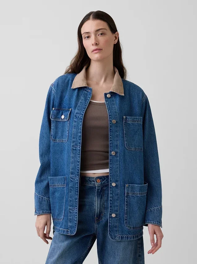 Denim boerenjas