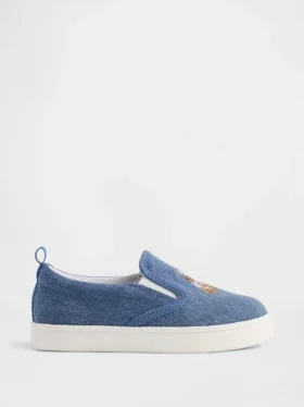 Denim Brannan Bear instapsneakers voor peuters