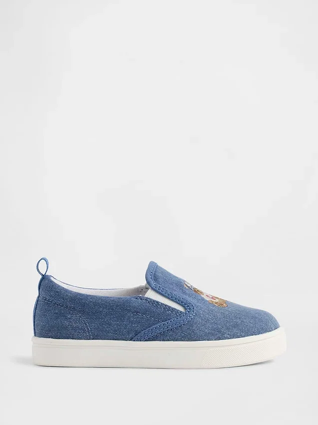 Denim Brannan Bear instapsneakers voor peuters