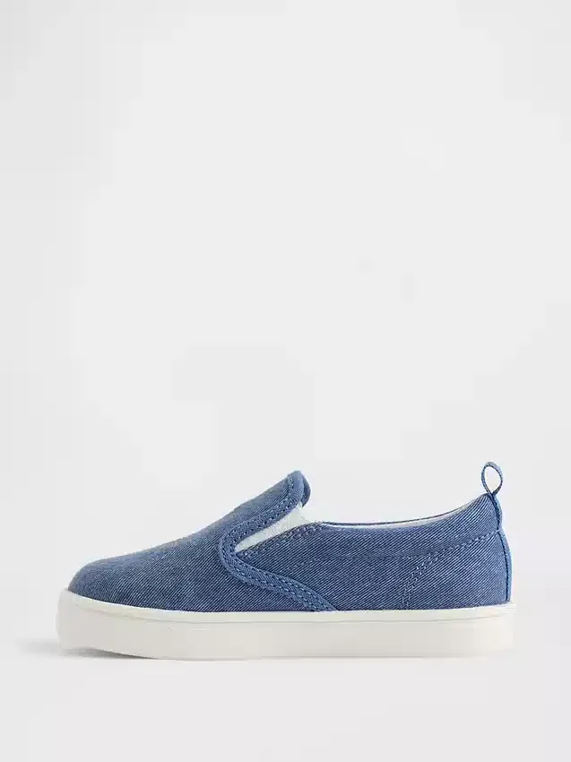 Denim Brannan Bear instapsneakers voor peuters