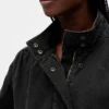 Denim bubble-jas