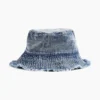 Denim buckethoed voor kinderen