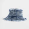 Denim buckethoed voor kinderen