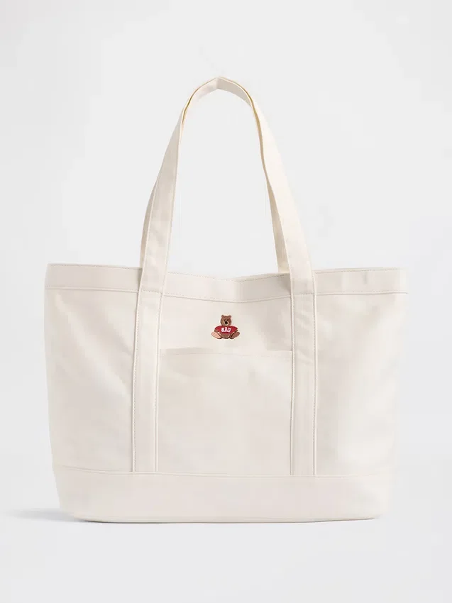 Denim draagtas met Brannan Bear-logo