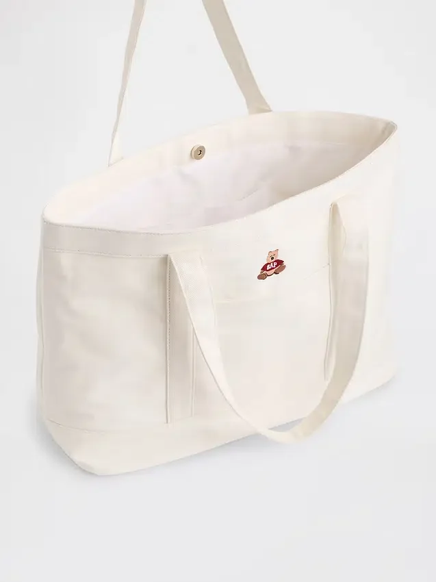 Denim draagtas met Brannan Bear-logo