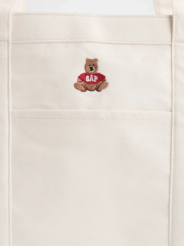 Denim draagtas met Brannan Bear-logo