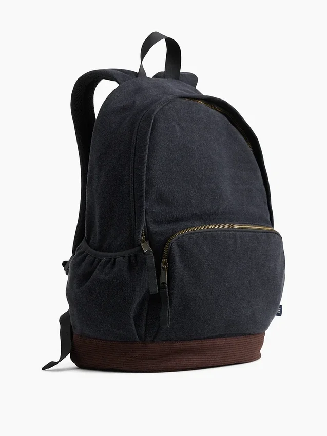 Denim- en corduroy-rugzak voor kinderen