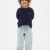 Denim gestreepte Horseshoe-Jeans voor Baby & Peuter
