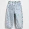 Denim gestreepte Horseshoe-Jeans voor Baby & Peuter