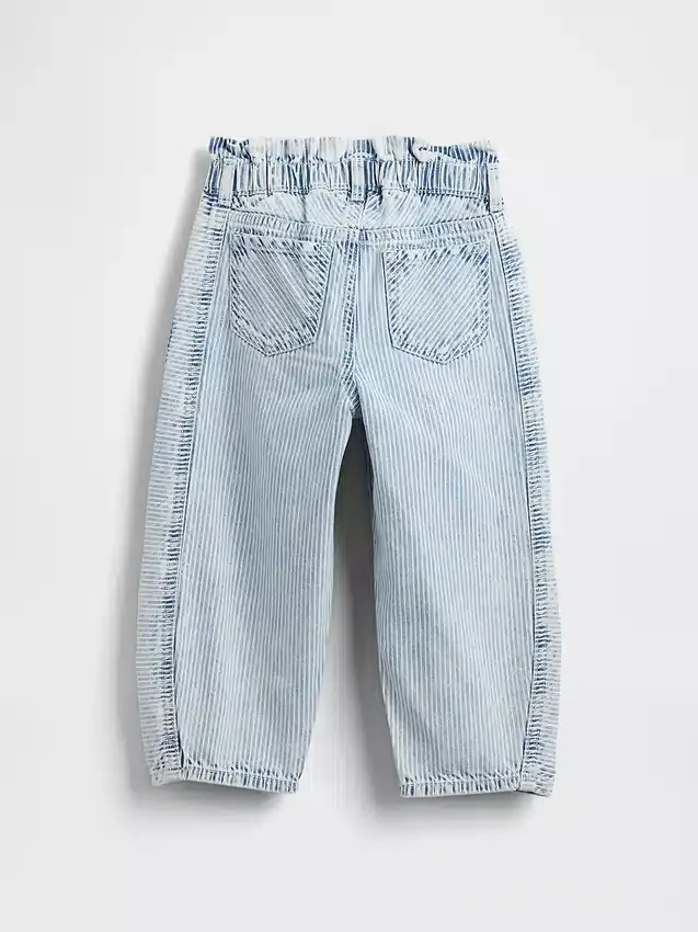 Denim gestreepte Horseshoe-Jeans voor Baby & Peuter