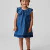 Denim matrozenjurk voor Baby & Peuter