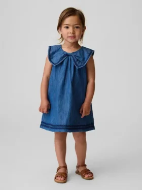 Denim matrozenjurk voor Baby & Peuter