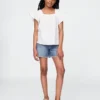 Denim midishorts voor kinderen