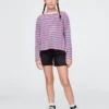 Denim midishorts voor kinderen